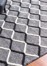 Modern Kilim Flatweave Wool Rug